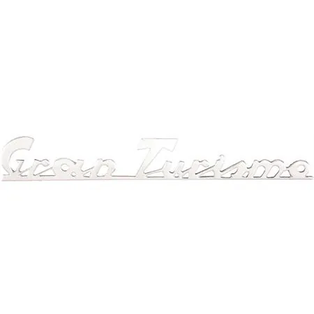 142720410 Scritta in alluminio per Vespa (RMS, Kenda, Duro)