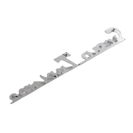 142720410 Scritta in alluminio per Vespa (RMS, Kenda, Duro)