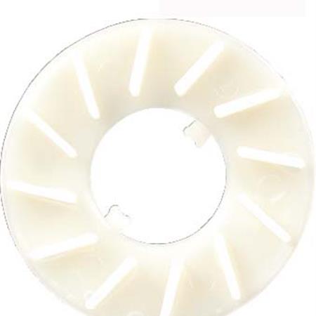 Ventola puleggia motrice RMS in plastica bianca per scooter 50 con motore Piaggio Gilera prodotti fino al 2000 r.o. 287044, ricambio 142740070