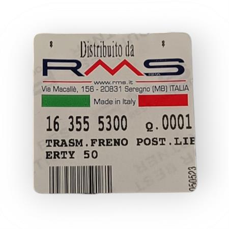 Trasmissione freno posteriore scooter 50 Piaggio Liberty 50 r.o. 2560006, ricambio 163555300