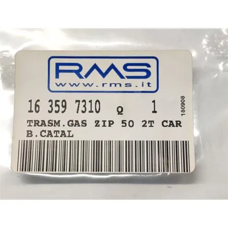 163597310 Trasmissione gas RMS zip 50 2t carburatore catalitico