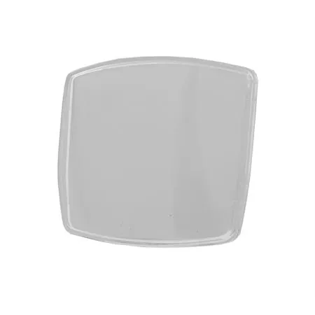 Vetro trasparente in plastica RMS per contachilometri Piaggio Vespa 50 special con forma quadrata tipo originale, ricambio 163680353