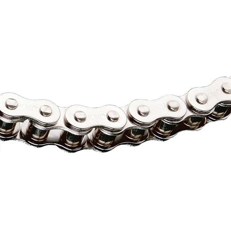 Catena trasmissione ciclomotore KMC RMS con passo da 415 rinforzata e lunghezza da 140 maglie, ricambio 163710160