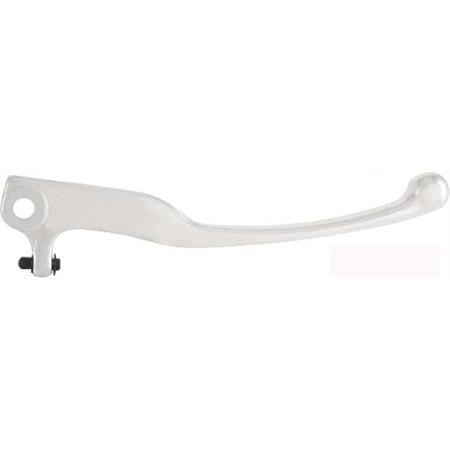 Leva freno anteriore destra RMS in alluminio cromato per scooter 50 e maxi scooter Aprilia, ricambio 184120061
