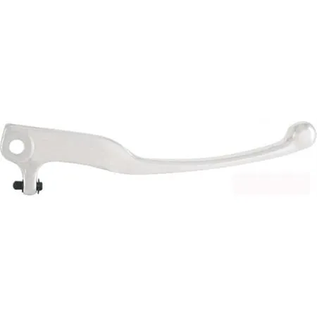 Leva freno anteriore destra RMS in alluminio cromato per scooter 50 e maxi scooter Aprilia, ricambio 184120061