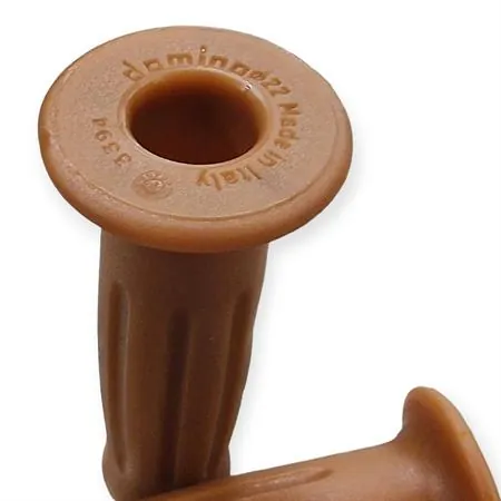 Manopole Domino Tommaselli in gomma di colore para per applicazione ciclomotore e scooter 50 cc, ricambio 184160710