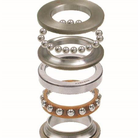 Serie calotte sterzo inferiore e superiore RMS per scooter MBK e Yamaha 50-100-125-150, ricambio 184220280
