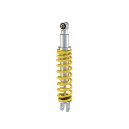 Ammortizzatore posteriore reg.F15 cromato molla gialla, ricambio 204550150