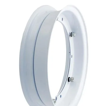 Cerchio in lamiera RMS verniciato bianco per ruote da 10 pollici per Piaggio Vespa 50 special, 125 primavera e Et3, 50 e 125 PK, 125, 150 e 200 PX e alcune versioni di vespa old model 125, 150, 180 e 200