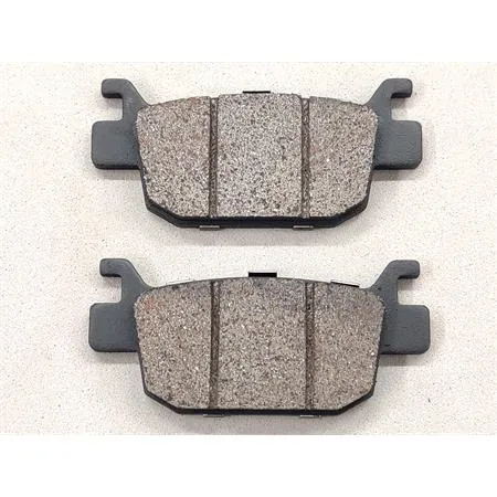 225102570 Pastiglie freno RMS (pasticche), posteriori per maxi scooter Honda SH 300 con piastra anticalore