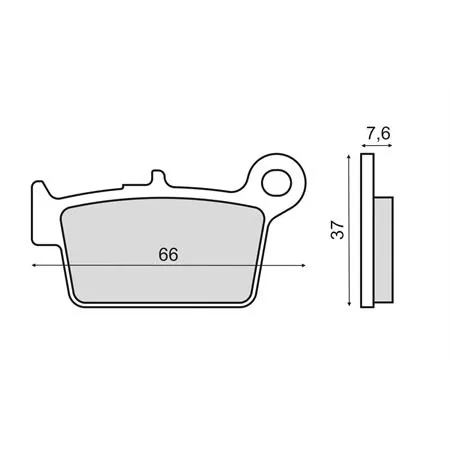 Past post rms org beta alp 125, ricambio 225103020