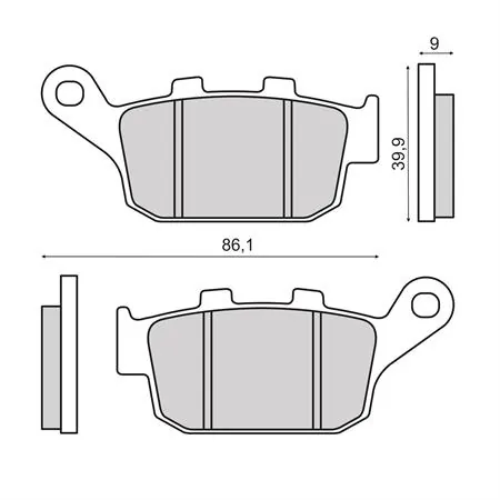 Past post rms org honda x-adv, ricambio 225103520
