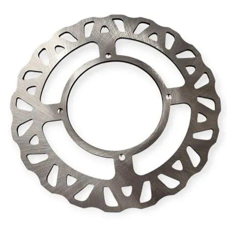 225162970 Disco freno posteriore RMS a margherita da 220 mm specifico per Beta Enduro/Motard RR 50cc 2T dal 2012 e Enduro/Motard RR 125cc 4T