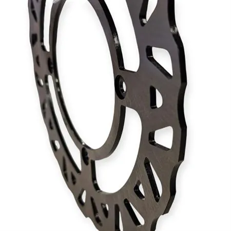 225162970 Disco freno posteriore RMS a margherita da 220 mm specifico per Beta Enduro/Motard RR 50cc 2T dal 2012 e Enduro/Motard RR 125cc 4T
