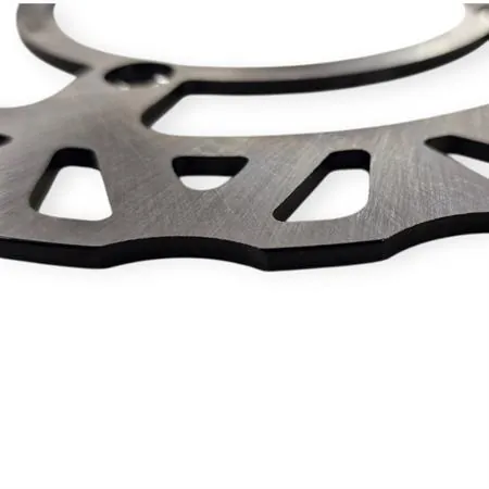225162970 Disco freno posteriore RMS a margherita da 220 mm specifico per Beta Enduro/Motard RR 50cc 2T dal 2012 e Enduro/Motard RR 125cc 4T