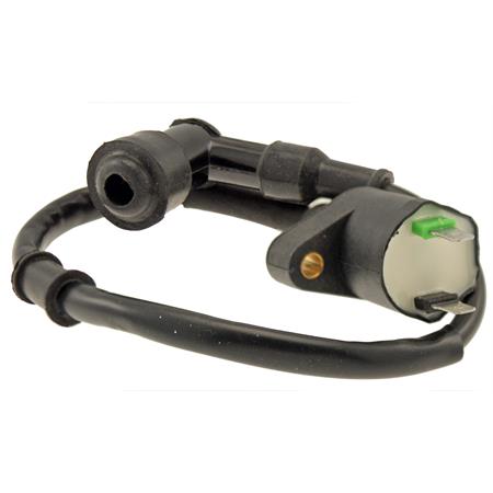 Bobina accensione RMS completa di cavo per maxi scooter con motore Piaggio 125-200- lunghezza cavo 40 cm, ricambio 246010082