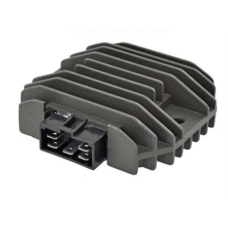 Regolatore di tensione RMS per maxi scooter Yamaha T-Max 500 cc e applicazioni su diverse moto Yamaha custom, enduro e stradali, ricambio 246030232
