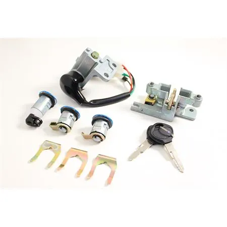 Kit quadro chiave blocchetto avviamento RMS completo di serrature sella-bauletto-sportelli per scooter Kymco 50 Agility - Agility 125 - agil, ricambio 246050630
