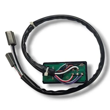 246090102 Devio frecce sinistro Grabor con 8 fili e 2 connettori specifico per Piaggio Vespa PK 50 S