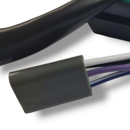 Devio frecce sinistro Grabor con 8 fili e 2 connettori specifico per Piaggio Vespa PK 50 S, ricambio 246090102