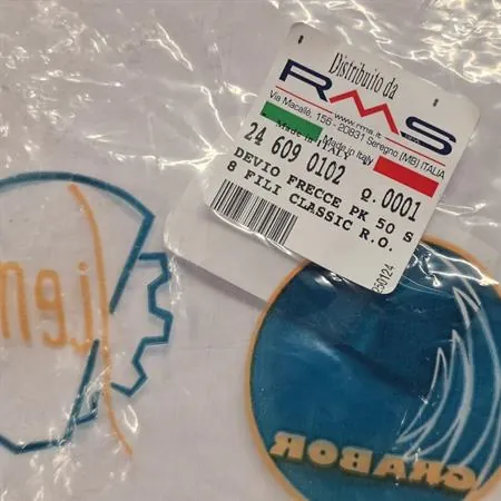 246090102 Devio frecce sinistro Grabor con 8 fili e 2 connettori specifico per Piaggio Vespa PK 50 S