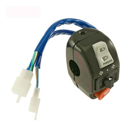 Devio fanali-luci sinistro RMS tipo originale per scooter Kymco Agility 50, ricambio 246110050
