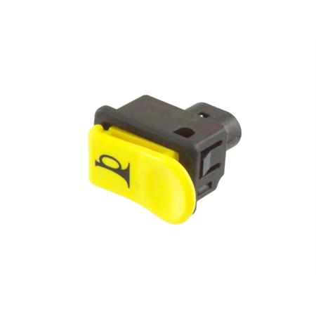 Pulsante giallo clacson Piaggio 290679, codice 246130010
