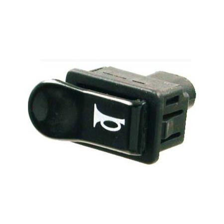 Pulsante nero clacson Piaggio 292364, codice 246130020