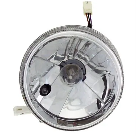 Fanale gruppo ottico anteriore completo di cavi e portalampada per scooter Piaggio Vespa LX 50 e 125 cc, ricambio 246410130
