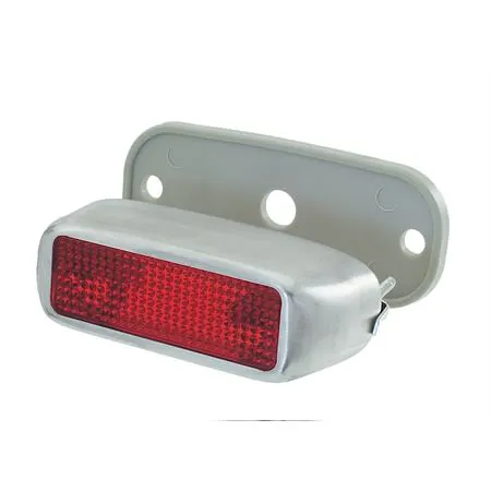 Fanale posteriore in metallo originale Siem per Piaggio Vespa 125 del 1953, ricambio 246420090