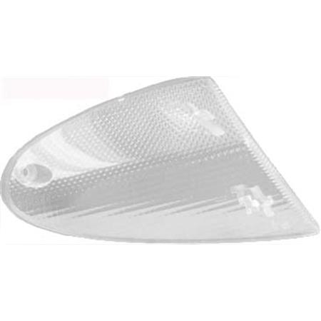 Gemma freccia anteriore sinistra in plastica trasparente per scooter e maxi scooter Aprilia Sr 50 e leonardo 125, 250 e 300 cc, ricambio 246470145