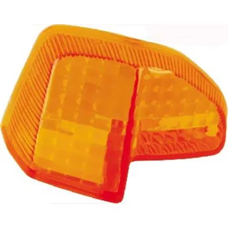Lente gemma freccia posteriore destra RMS per scooter MBK Booster Spirit 50 dal 1999 al 2003 di colore arancione, ricambio 246470200
