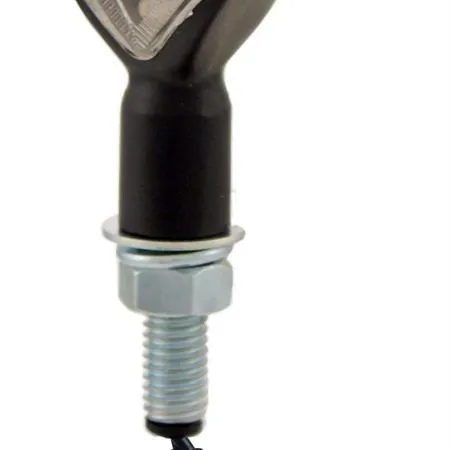 Frecce a led con corpo di colore nero e lente trasparente con omologazione complete di resistenza da 3 Watt e 27 Ohm (RMS), ricambio 246480275