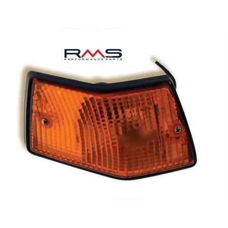 Freccia posteriore completa sinistra per Piaggio Vespa PX 125, 150, 200 prodotti fino al 1997 con freno anteriore a tamburo (Siem, RMS), ricambio 246480430