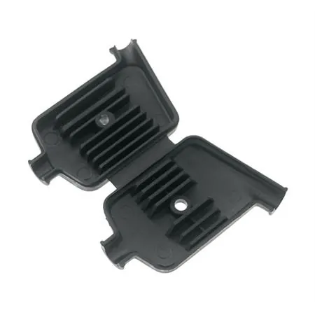 Presa di bassa tensione RMS in plastica nera per impianti elettrici ultima serie Piaggio Vespa 125 ET3 e 50 Special prodotti fino al 1983, ricambio 246490280