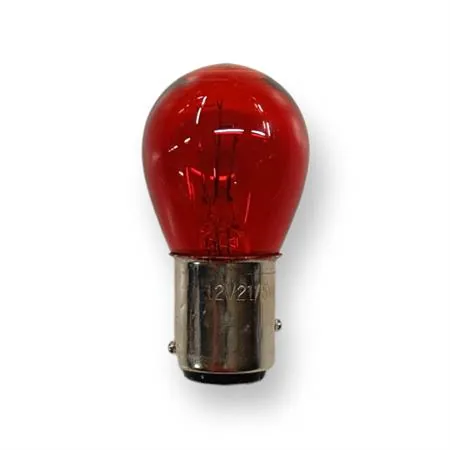 246510375 Lampadina RMS 12 Volt 21/5 Watt  BAY15D, rossa