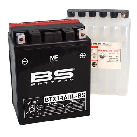 Batteria btx14ahl-bs, ricambio 246610275