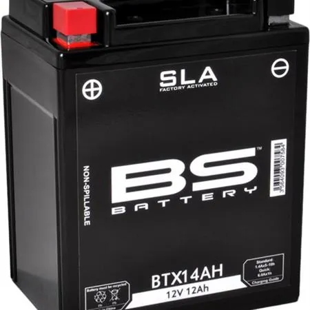 Batteria BS SLA BTX14AH, 12 Volt - 12 Ah, ricambio 246650275