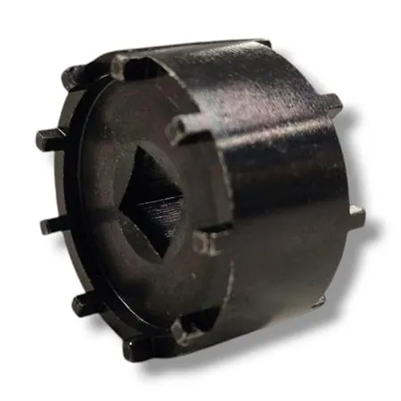 Estrattore RMS per ghiera bloccaggio cuscinetto ruota posteriore Piaggio Vespa old model con doppia dentatura per tutte le versioni, ricambio 267000161