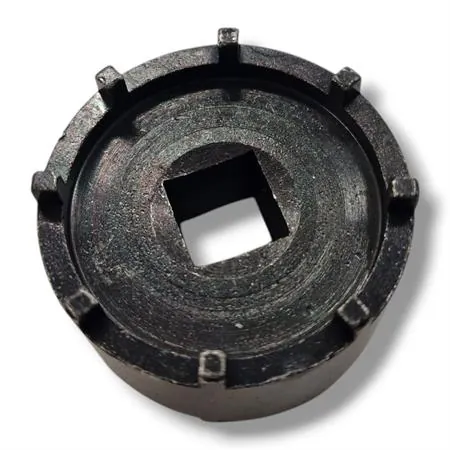 Estrattore RMS per ghiera bloccaggio cuscinetto ruota posteriore Piaggio Vespa old model con doppia dentatura per tutte le versioni, ricambio 267000161