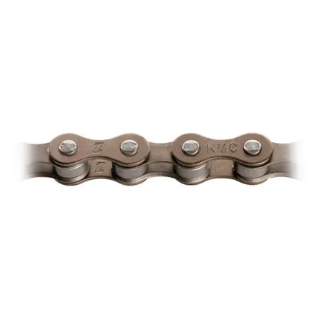 Catena ciclomotore Piaggio Ciao, Si, Boxer, Bravo con passo 1/2 1/8 hv410 colore bronzo e lunghezza 108 maglie, ricambio 525240140