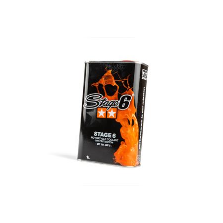 Liquido raffreddamento stage6 -38° di colore arancione per utilizzo motori elaborati di scooter, ciclomotori e moto enduro, trial, motard, stradali e cross, ricambio S60230