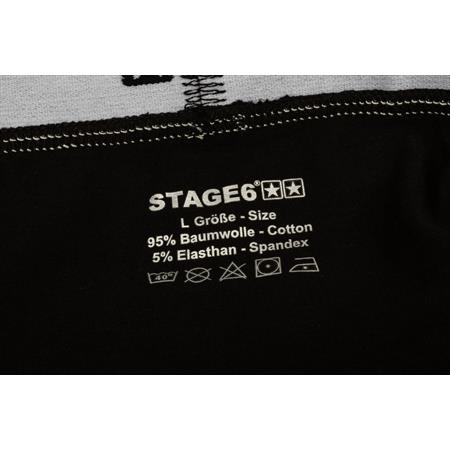 Boxer stage6 da uomo modello stars di colore nero e taglia S, ricambio S609400S