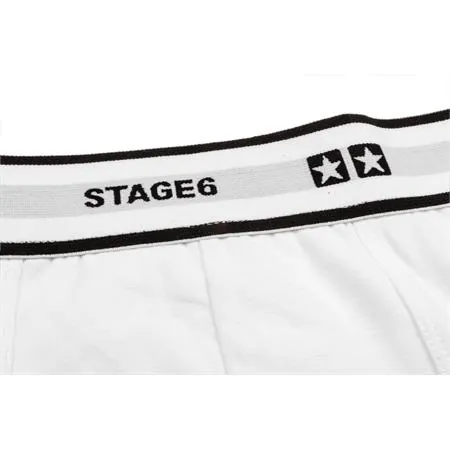 Boxer stage6 da uomo modello stars di colore bianco e taglia M, ricambio S609401M