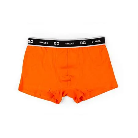 Boxer stage6 da uomo modello stars di colore arancione e taglia L, ricambio S609402L