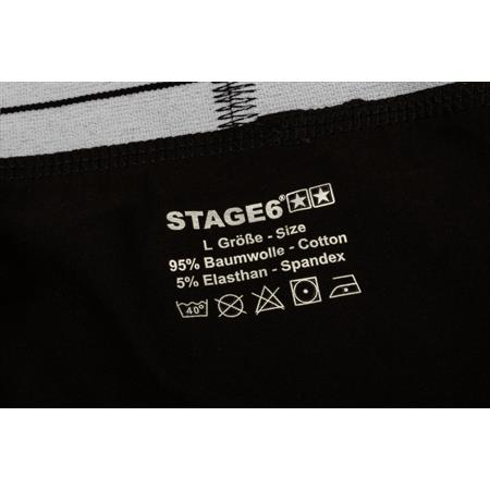 Boxer stage6 da uomo modello signature di colore nero e taglia L, ricambio S609410L