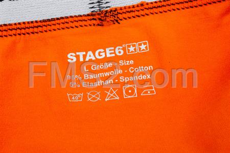 Boxer stage6 da uomo modello signature di colore arancione e taglia L, ricambio S609412L