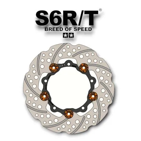 S6-1214040 Disco freno anteriore Stage6 RT diametro 200 mm per scooter Zip SP e Vespa