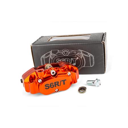 Pinza freno mk2 r\t 4 pist. arancione, ricambio S61400376OR