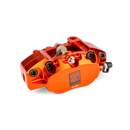 Pinza freno mk2 r\t 4 pist. arancione, ricambio S61400376OR